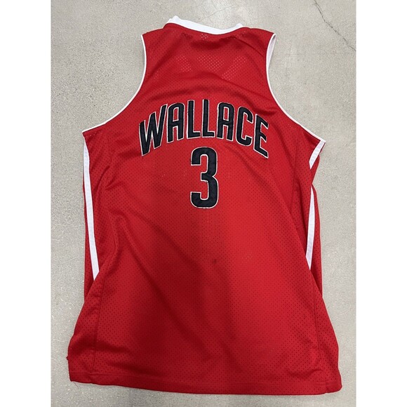 Vintage Big Ben Wallace #3 Basketball Jersey Mens Size XL Retro Black - Picture 7 of 13